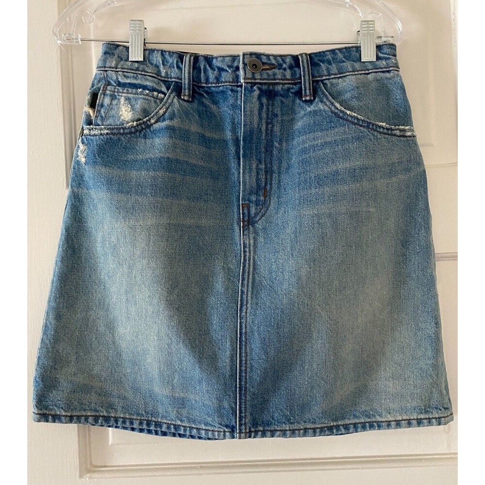 NWT Helmut Lang Light Blue Mini Denim Skirt Women’s 26.  $320 NEW